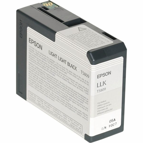 Epson cartridge svetle svetle cerna T 580 80 ml T 5809