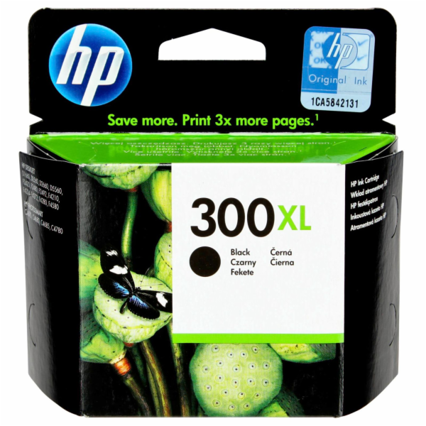 Inkoust HP Ink No 300XL černá velká, CC641EE