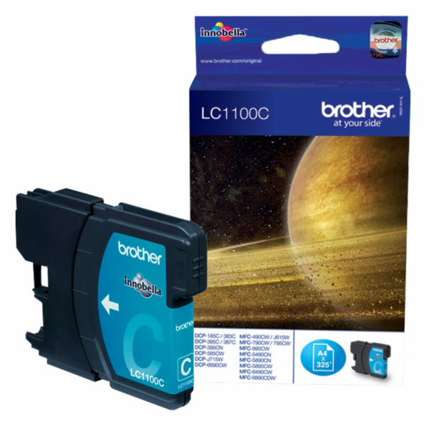 Brother LC-1100C - originální BROTHER inkoustová náplň LC...