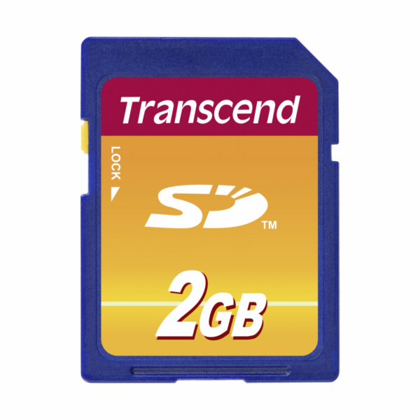 Transcend SD 2GB Standard TS2GSDC Paměťová karta TRANSCEN...