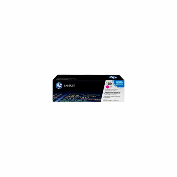 HP 125A Magenta LJ Toner Cart, CB543A (1,400 pages)
