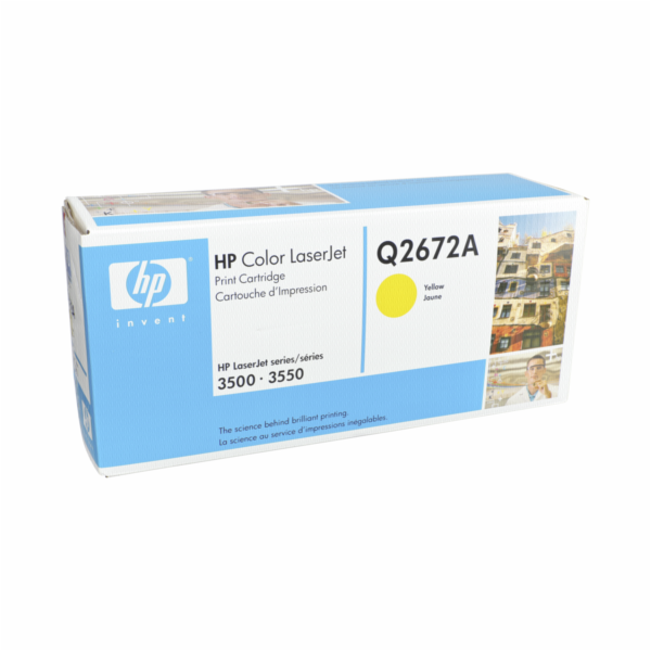 HP 309A Colour LaserJet original toner cartridge yellow s...