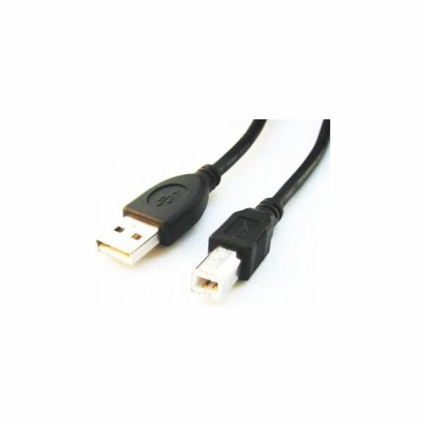 Kabel USB Equip propojovací A-B 3 m, šedý