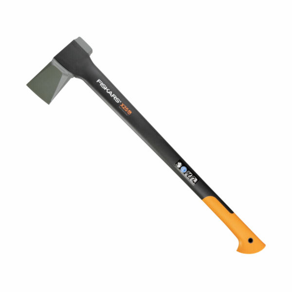 Sekera Fiskars X25 štípací, plastové pouzdro