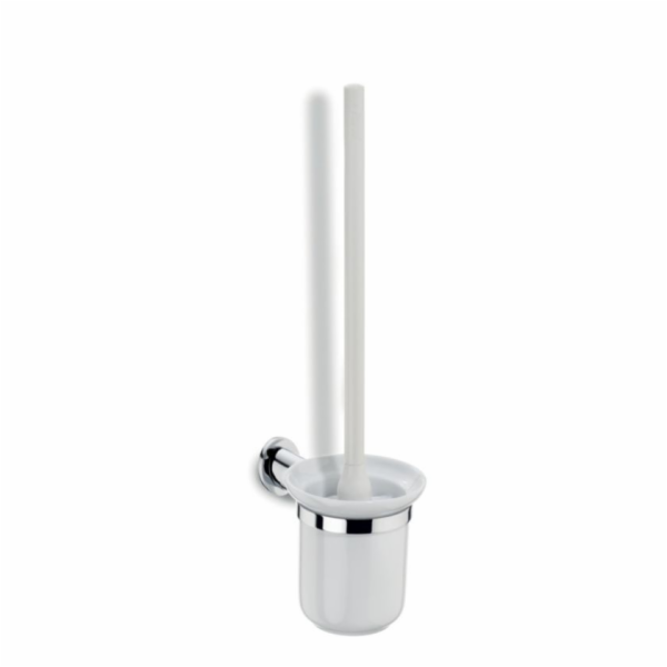 WC štětka s držákem MAKIRA chromovaná mosaz 43 cm KL-20269