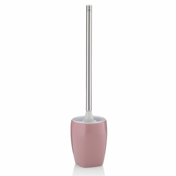 WC štětka LINDANO keramika růžová 45 cm KL-20334