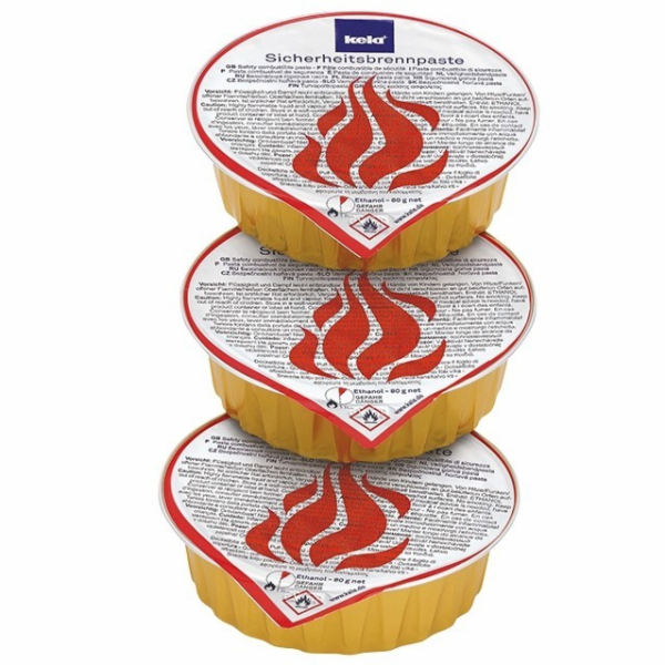 Hořlavá pasta pro fondue 3 ks KL-63018