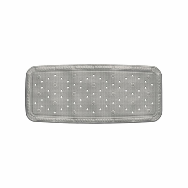 Vanová podložka KRETA PVC šedá 92x36cm KL-22370