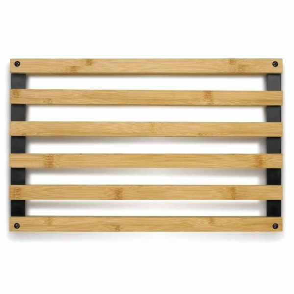 Podložka Kiril 38x24 cm bambus černá KL-12596