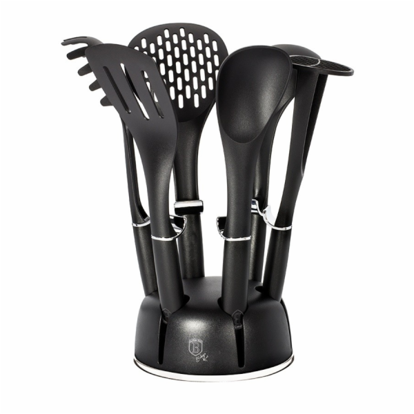 Kuchyňské náčiní ve stojanu sada 7 ks Royal Black Collect...