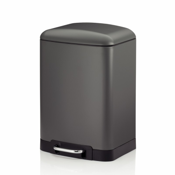 Odpadkový koš DAVINO 12 l antracit KL-10924