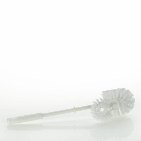 WC kartáč MALEN plast bílý KL-26001