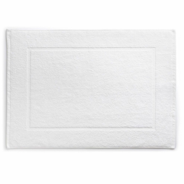 Koupelnová předložka LADESSA bílá 60x100 cm KL-23480