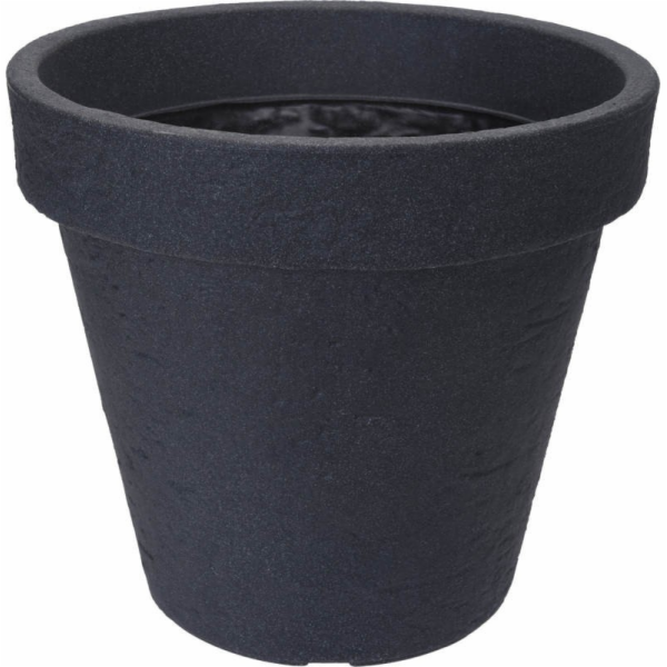 Květináč venkovní design beton 40 x 35 cm antracit KO-Y54...