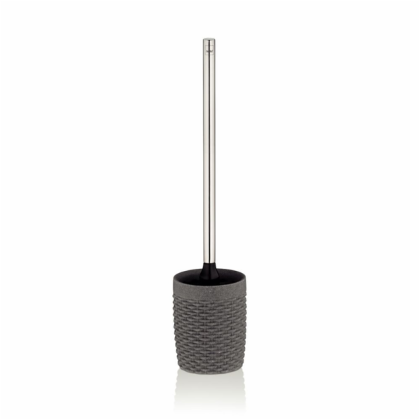 WC set ALEXIA poly šedá H 44cm / Ř 10cm KL-24142