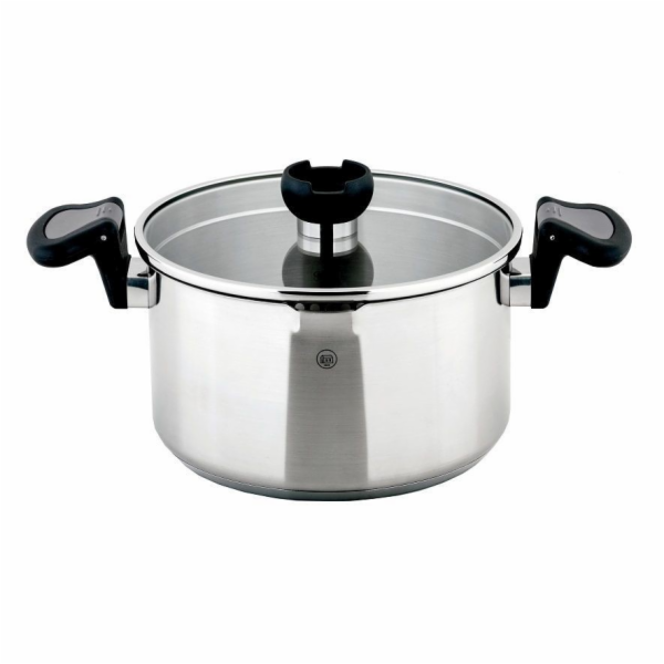 Hrnec s cedící poklicí nerez Aron 20 cm CS-060565