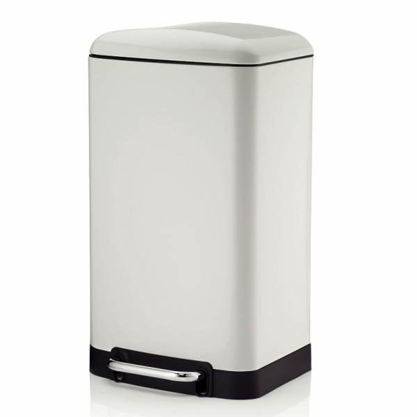 Odpadkový koš DAVINO 30 l bílá KL-10905