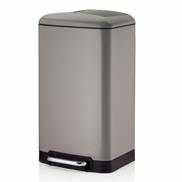 Odpadkový koš DAVINO 30 l sv.šedá KL-10907