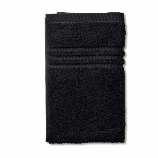 Ručník Leonora 100% bavlna černá 50x30 cm KL-23425