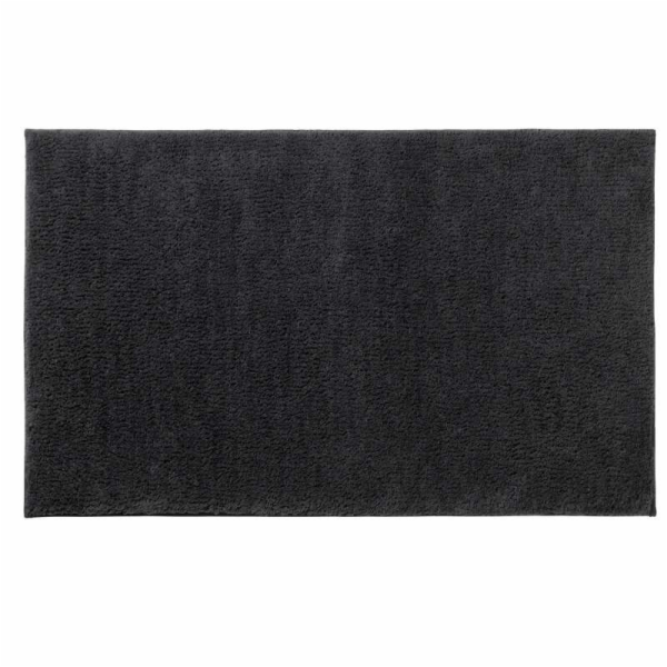 Koupelnová předložka Maja 80x50 cm polyester šedá KL-23547