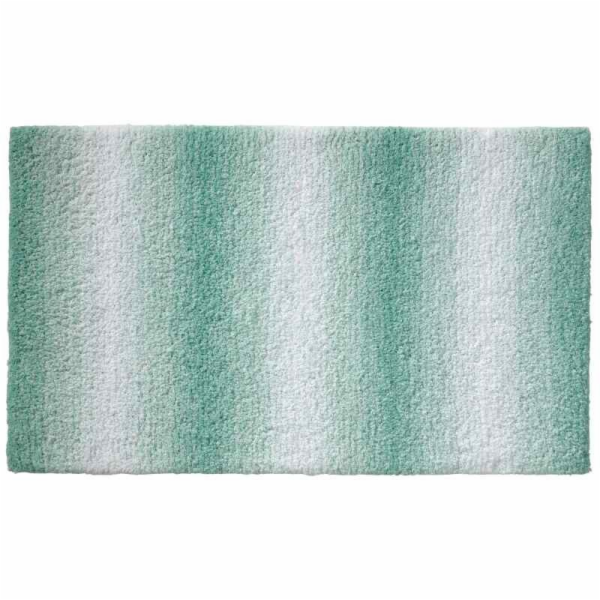 Koupelnová předložka Ombre 65x55 cm polyester nefritově z...