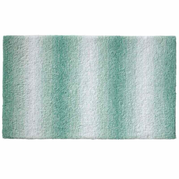 Koupelnová předložka Ombre 120x70 cm polyester nefritově ...
