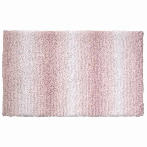 Koupelnová předložka Ombre 65x55 cm polyester starorůžová...