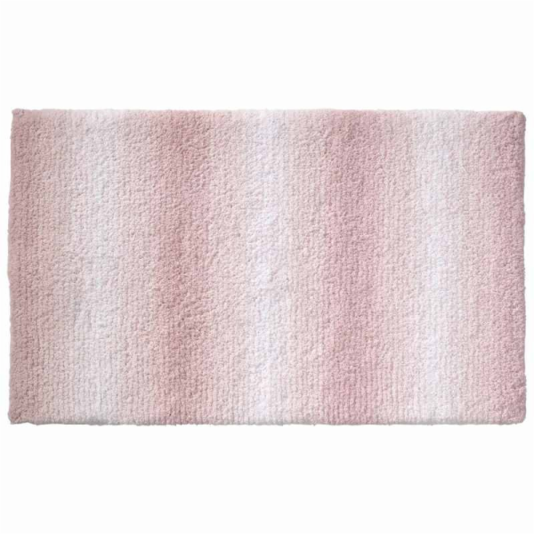 Koupelnová předložka Ombre 80x50 cm polyester starorůžová...
