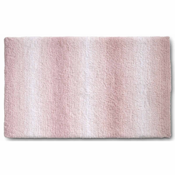 Koupelnová předložka Ombre 100x60 cm  polyester starorůžo...