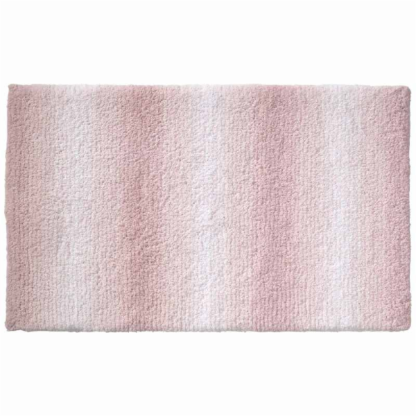 Koupelnová předložka Ombre 120x70 cm polyester starorůžov...
