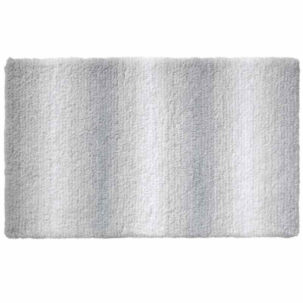 Koupelnová předložka Ombre 80x50 cm polyester šedá KL-23573