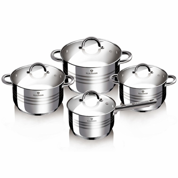 Sada nádobí nerez 8 ks Jumbo Gourmet line BL-3115