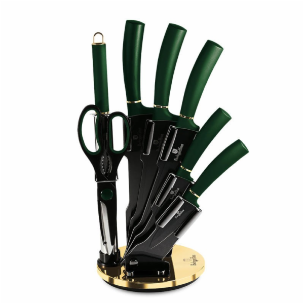 Sada nožů ve stojanu 8 ks Emerald Collection BH-2563