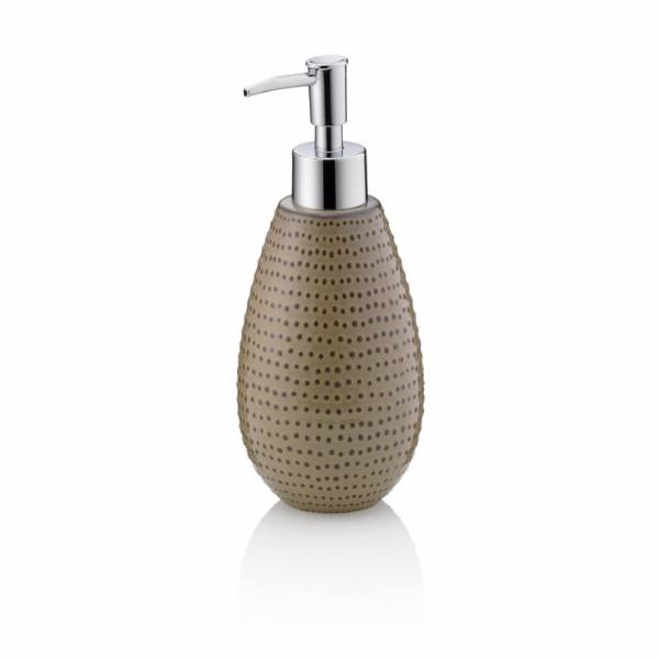 Dávkovač mýdla Dots keramika moka 350 ml KL-23606