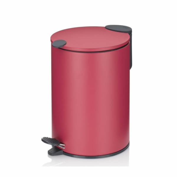 Kosmetický koš 3 l MATS červená KL-23618