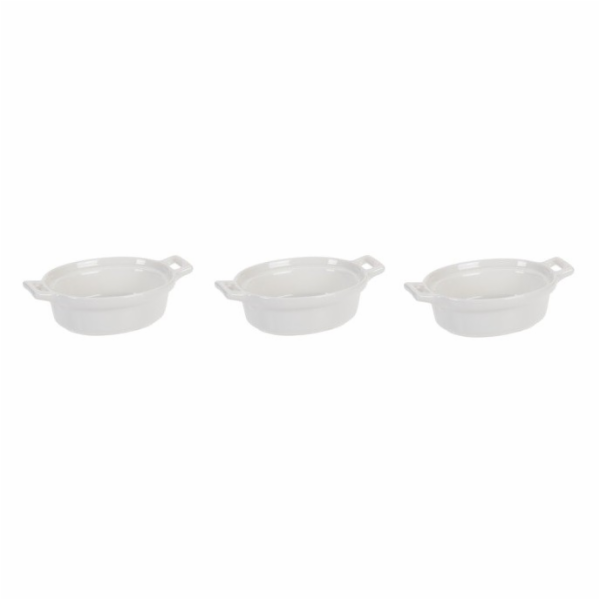 Zapékací misky porcelánové sada 3 ks oválná KO-798000090oval