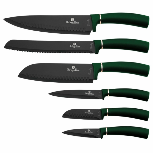 Sada nožů s nepřilnavým povrchem 6 ks Emerald Collection ...