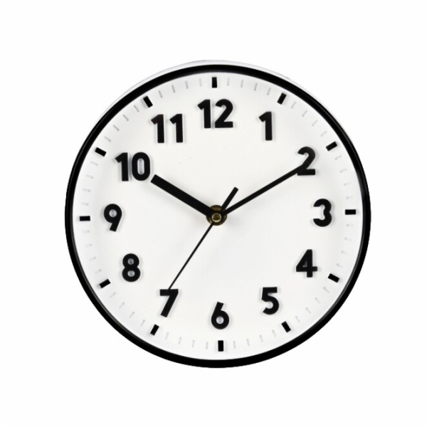 Nástěnné hodiny ručičkové 20 cm bílá KO-837000750bila