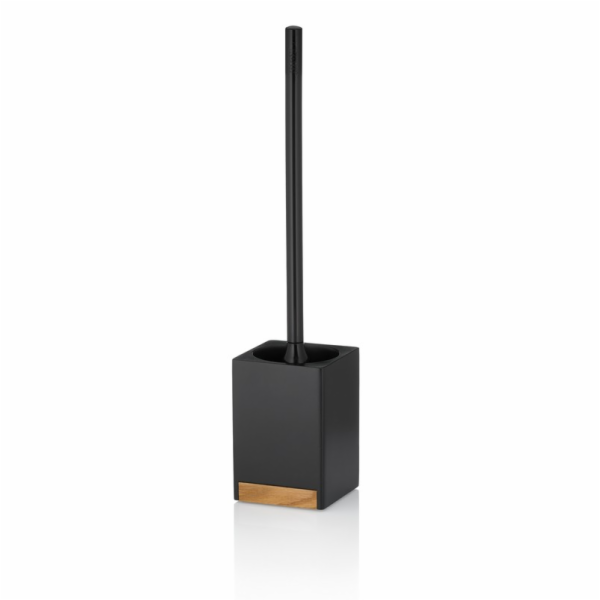 WC sada Cube polyresin černá KL-23690