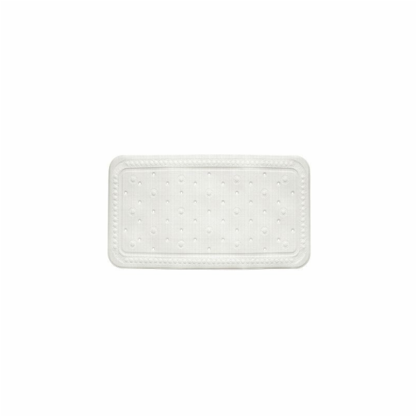Vanová podložka KRETA PVC bílá 72x36cm KL-22361