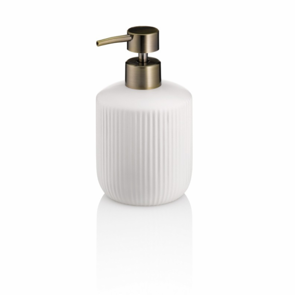 Dávkovač mýdla Adele keramika offwhite 400 ml KL-23732