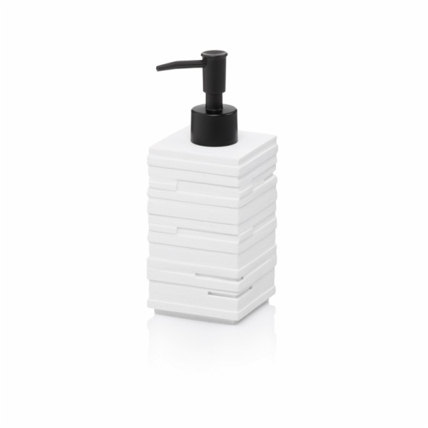 Dávkovač mýdla Posidon polyresin bílá 350 ml KL-24006