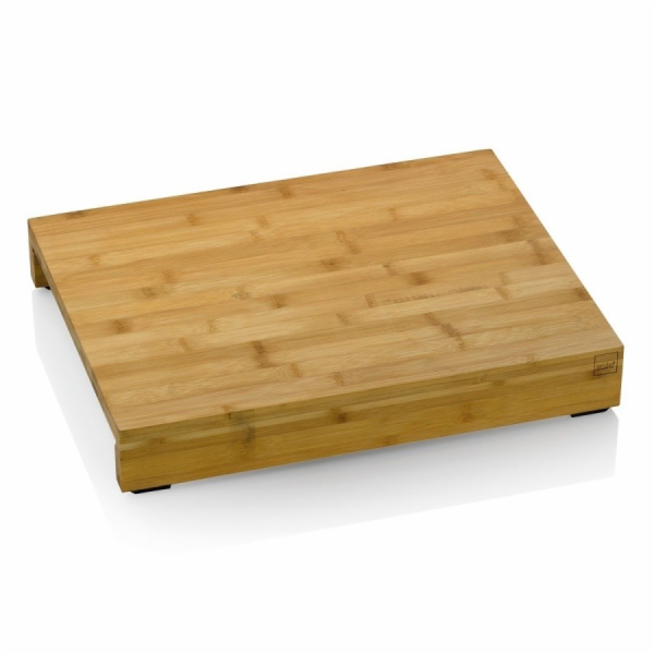Prkénko krájecí se zásuvkami KENINA bambus 46 x 36 x 7 cm...