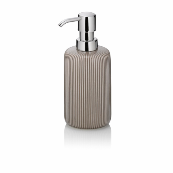 Dávkovač mýdla Ava keramika šedá 350 ml KL-24422