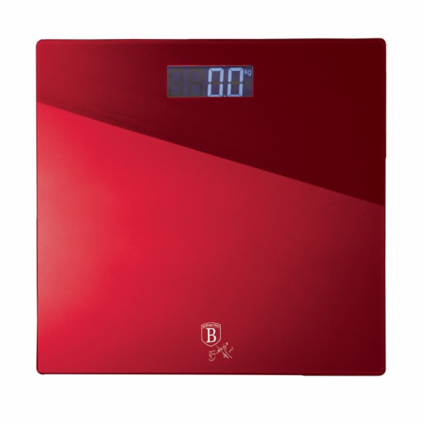 Osobní váha digitální 150 kg Burgundy Metallic Line BH-9351
