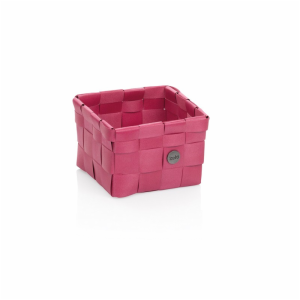 Košík Neo 15x15 cm plast malinová červená KL-24478
