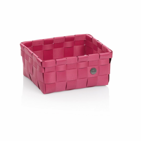 Koš Neo 23x15 cm plast červená KL-24479