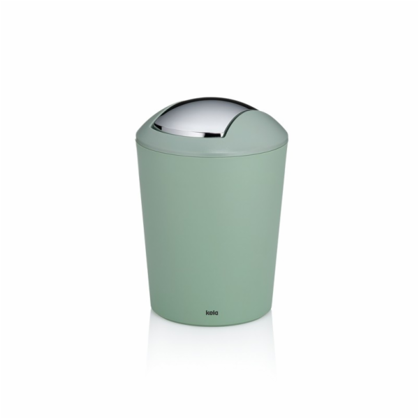 Kosmetický koš s otočným víkem Marta 1,7 L zelená KL-24554
