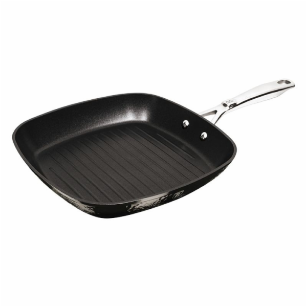 Pánev grilovací s titanovým povrchem 28 cm Shine Basalt C...