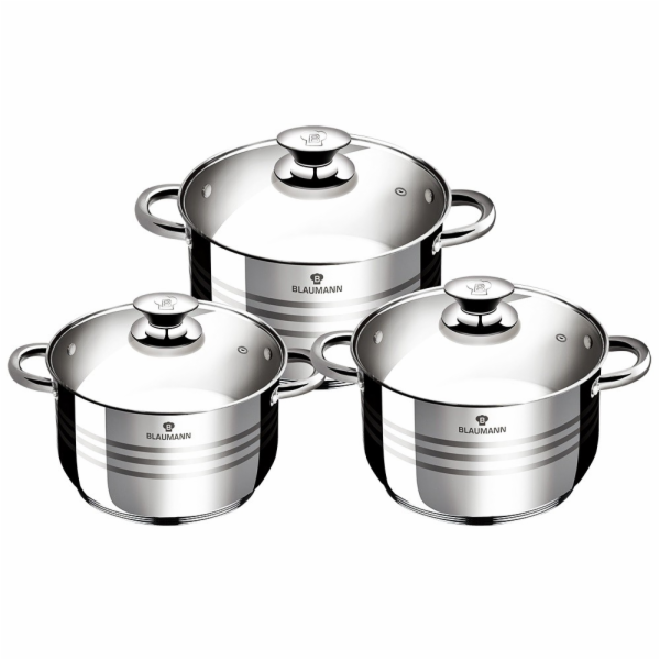 Sada nádobí nerez 6 ks Gourmet line BL-3174